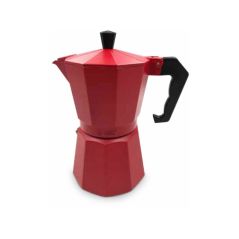 Kalossi Kaffeemaschine 3 Tassen Rot GSC 400010009, image 