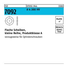 Reyher - Unterlegscheibe 24 iso 7092 a 4 200 hv, image 