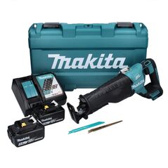 Makita DJR187RTK Akku-Reciprosäge 18V 255mm + 2x Akku 5,0Ah + Ladegerät + Koffer, image 