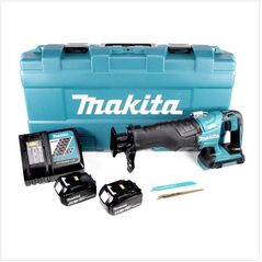 Makita DJR360RMK Akku-Reciprosäge 36V Brushless 255mm + 2x Akku 4Ah + Ladegerät + Koffer, image 