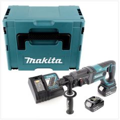 Makita DHR241RMJ Akku-Bohrhammer 18V 2J SDS-Plus + Tiefenanschlag + 2x Akku 4Ah + Ladegerät + Koffer, image 