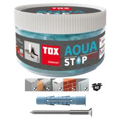 TOX Allzweckdübel Aqua Stop Pro 6x38 mm + Schraube in Runddose (14271011) - 40 Stück, image 