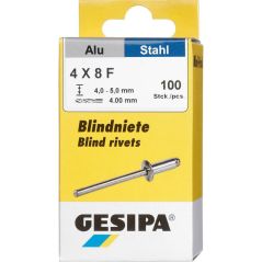 Gesipa - Blindniet Minipack Alu 4x 8mm a 100St., image 