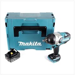 Makita DTW1002M1J Akku-Schlagschrauber 18V Brushless 1/2" 1000Nm + 1x Akku 4Ah + Koffer - ohne Ladegerät, image 