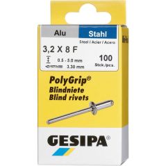 Gesipa - Minipack PolyGrip Alu/Stahl 3 2 x 8, image 