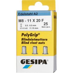 Gesipa - Bl.Nietm. va Minipack Polygrip A2 M8 x 11 20, image 