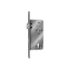 SSF - Einsteckschloss für Haustür, Stulpbreite 20 mm, Dornmaß 65 mm, din links - silber, image 