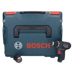 Bosch GSR 12V-15 Professional Akku Bohrschrauber 12 V 30 Nm + 1x Akku 2,0 Ah + L-Boxx - ohne Ladegerät, image 
