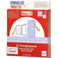 Primo - Universaldichtung Densa 12, beige, für Türen + Fenster, 6 Meter Türdichtungen & Fensterdichtungen, image 