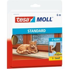 Tesa - moll® Standard I-Profil Schaumstoff braun, für Spalten von 1-3,5mm - Braun, image 