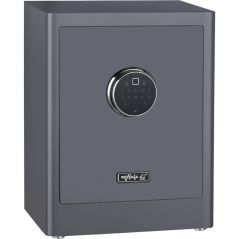 MySafe Premium - Elektronik-Möbel-Tresor - 450 - Code & Fingerprint - Grau - Basi, image 