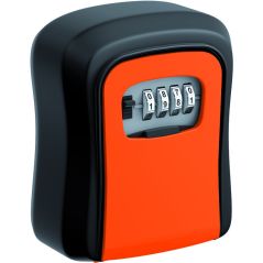 Schlüsselsafe - schwarz-orange - ssz 200 - mit Zahlenschloss - Aluminium - Basi, image 
