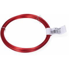 EDM - pack 1uds. rollo alambre aluminio 1,5mm 5m rojo, image 