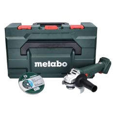 Metabo W 18 L 9-125 Quick Akku Winkelschleifer 18 V 125 mm + 10x Trennscheibe + metaBOX - ohne Akku, ohne Ladegerät, image 