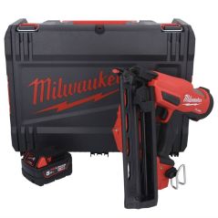Milwaukee M18 FN16GA-501X Akku Nagler 18 V 32 - 64 mm Brushless + 1x Akku 5,0 Ah + HD Box - ohne Ladegerät, image 