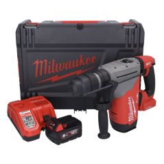 Milwaukee M18 ONEFHPX-501X Akku Kombihammer 18 V 5,0 J Brushless + 1x Akku 5,0 Ah + Ladegerät + HD Box, image 