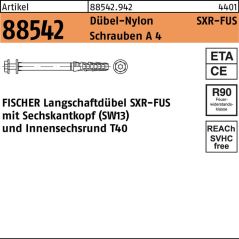 FISCHER Rahmendübel R 88542, image 