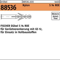 FISCHER Dübel R 88536, image 