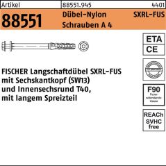 FISCHER Langschaftdübel R 88551, image 