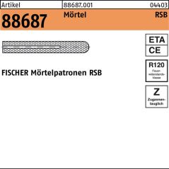 FISCHER Mörtelpatrone R 88687, image 