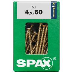 Spax - Universalschrauben 4.5 x 60 mm pz 2 - 50 Stk. Holzschrauben, image 