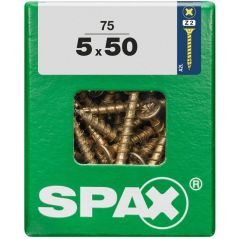 Spax - Universalschrauben 5.0 x 50 mm pz 2 - 75 Stk. Holzschrauben, image 