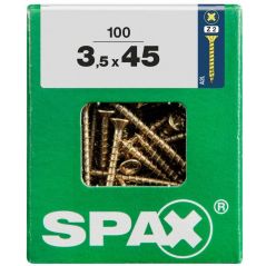 Spax - Universalschrauben 3.5 x 45 mm pz 2 - 100 Stk. Holzschrauben, image 