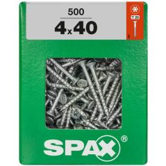 Spax - Universalschrauben 4.0 x 40 mm tx 20 - 500 Stk. Holzschrauben, image 