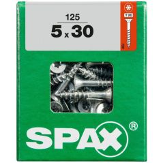 Spax - Universalschrauben 5.0 x 30 mm tx 20 - 125 Stk. Holzschrauben, image 