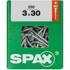 Spax - Universalschrauben 3.0 x 30 mm tx 10 - 250 Stk. Holzschrauben, image 