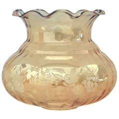 Ltde - sevilla amber Glaslampenschirm 15x15cm mit 5cm Mund, image 