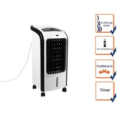 Standventilator mit Wasserkühlung Fernbedienung Timer - Wassertank 3 Liter, image 