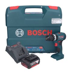 Bosch GSB 18V-45 Professional Akku Schlagbohrschrauber 18 V 45 Nm Brushless + 1x Akku 5,0 Ah + Ladegerät + L-Case, image 