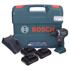 Bosch GSR 18V-55 Professional Akku Bohrschrauber 18 V 55 Nm Brushless ( 0615A5002P ) + 3x ProCORE Akku 4,0 Ah + Ladegerät + L-Case, image 