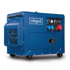 Scheppach Diesel Stromerzeuger SG5200D - 7,7PS | 5000W | Elektrostart (5906222903), image 
