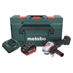 Metabo WVB 18 LTX BL 15-125 Quick Akku Winkelschleifer 18 V 125 mm Brushless + 1x Akku 8,0 Ah + Ladegerät + metaBOX, image 