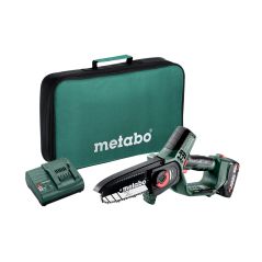 Metabo Akku-Gehölzsäge MS 18 LTX 15 (600856500) Werkzeugtasche, 18V 1x2Ah Li-Power + SC 30, image 