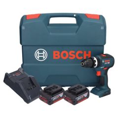 Bosch GSB 18V-55 Professional Akku Schlagbohrschrauber 18 V 55 Nm Brushless ( 0615990L7C ) + 2x Akku 4,0 Ah + Ladegerät + Koffer, image 