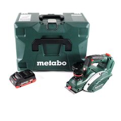 Metabo HO 18 LTX 20-82 Akku-Hobel 18V 82mm + Parallelanschlag + 1x Akku 4Ah + Koffer - ohne Ladegerät, image 