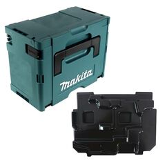 Makita MAKPAC 3 Werkzeugkoffer mit Einlage für BJV DJV 141 181 ( 821551-8 + 837789-5 ), image 