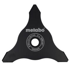 Metabo Dickichtmesser 3 flügelig für Freischneider ( 628432000 ) 255 x 2.3 x 25.4 mm, image 
