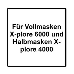 Dräger Rd40 Partikel Filter Set 3x P3 R ( 3x 6738932 ) für Vollmasken X-plore 6000 und Halbmasken X-plore 4000, image 