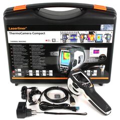 Laserliner ThermoCamera-Compact Plus Akku-Wärmebildkamera 3,7V + Zubehör + Ladegerät + Koffer - ohne Akku, image 