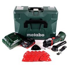 Metabo MT 18 LTX Akku-Multifunktionswerkzeug 18V StarlockPlus + Zubehör + 1x Akku 4Ah + Ladegerät + Koffer, image 