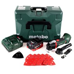 Metabo MT 18 LTX Akku-Multifunktionswerkzeug 18V StarlockPlus + Zubehör + 1x Akku 5,5Ah + Ladegerät + Koffer, image 