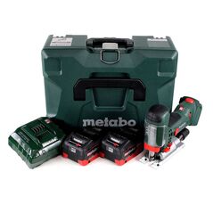 Metabo STA 18 LTX 100 Akku-Stichsäge 18V 100mm + Zubehör + 2x Akku 5,5Ah + Ladegerät + Koffer, image 