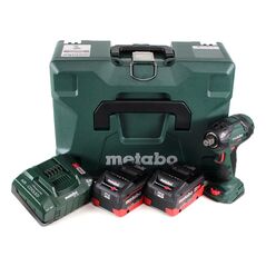 Metabo SSW 18 LTX 300 BL Akku-Schlagschrauber 18V 1/2"-Außenvierkant 300Nm + 2x Akku 5,5Ah + Ladegerät + Koffer, image 