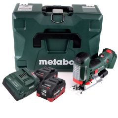 Metabo STA 18 LTX 100 Akku-Stichsäge 18V 100mm + Zubehör + 2x Akku 10Ah + Ladegerät + Koffer, image 