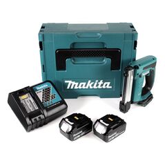 Makita DST221RTJ Akku-Tacker 18V + 2x Akku 5,0Ah + Ladegerät + Koffer, image 