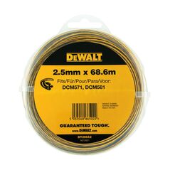 DeWalt DT20652 Trimmer-Faden, 68,6 m / 2,5 mm, image 